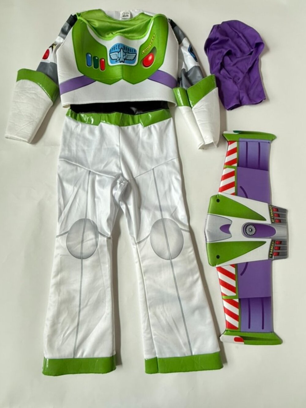 Disney Pixar Boys M 7/8 Buzz Lightyear Halloween Costume Toy Story 4 Deluxe Kids